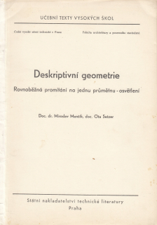 Deskriptivní geometrie - Rovnoběžná promítání na jednu průmětnu - osvětlení